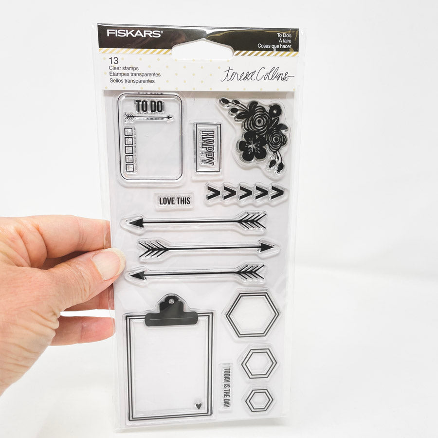 Theresa Collins for Fiskars – To Do's Clear Stamps