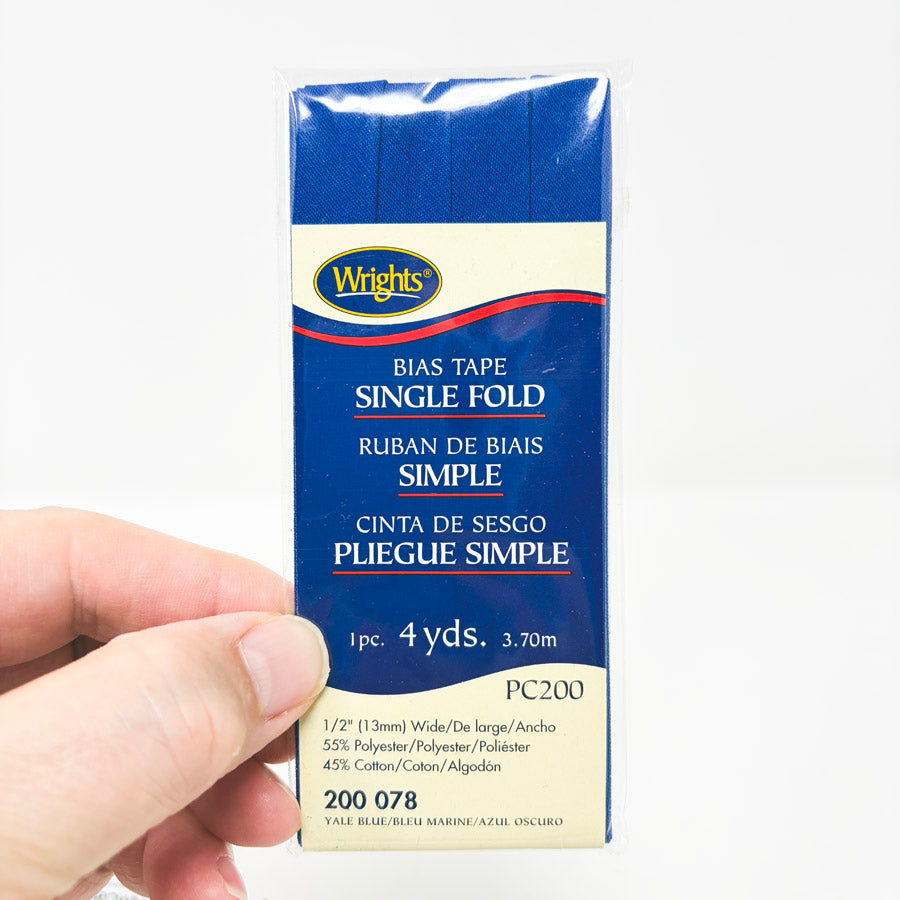 Wrights Single Fold Bias Tape - 4 yd Pack