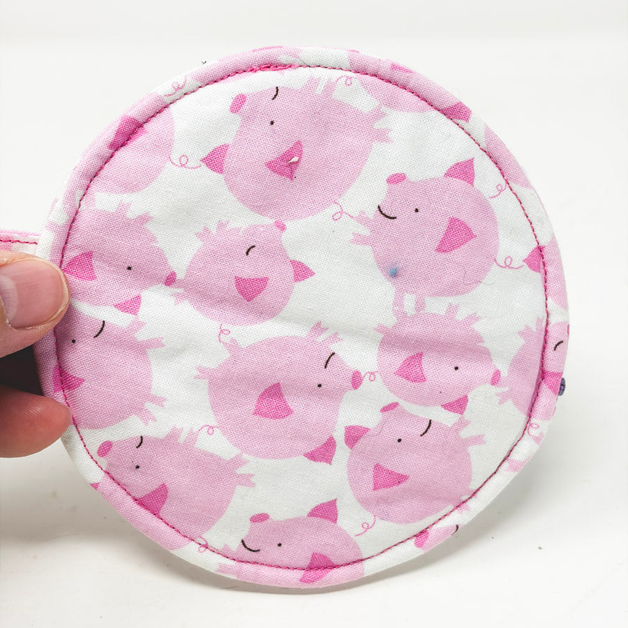 Small Piggy Zip Pouch