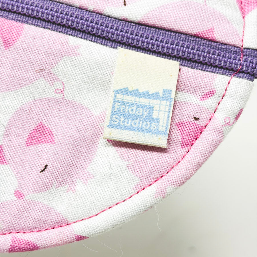 Small Piggy Zip Pouch
