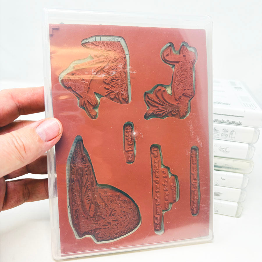 Stampin' Up Cling Stamp Sets