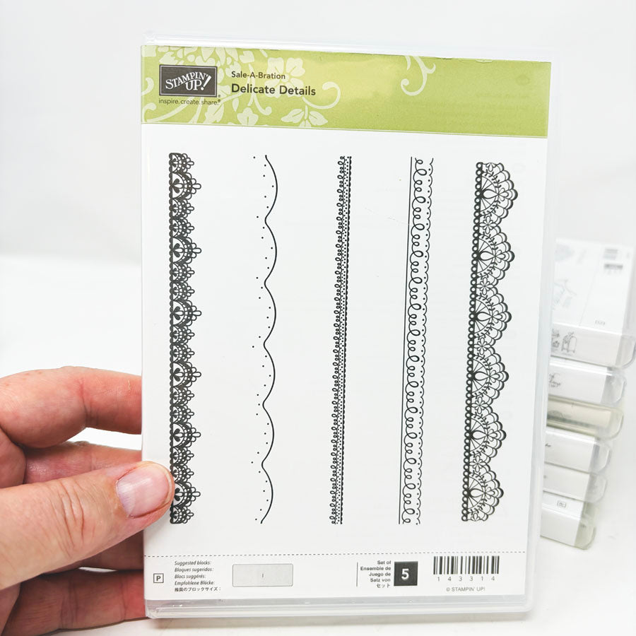 Stampin' Up Cling Stamp Sets