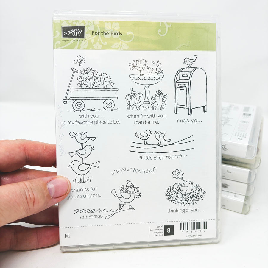 Stampin' Up Cling Stamp Sets