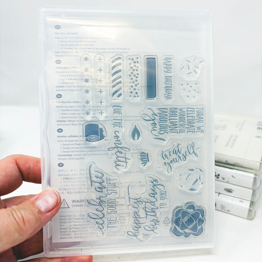 Stampin' Up Cling Stamp Sets