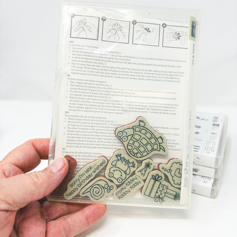 Stampin' Up Cling Stamp Sets