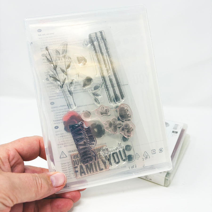 Stampin' Up Cling Stamp Sets