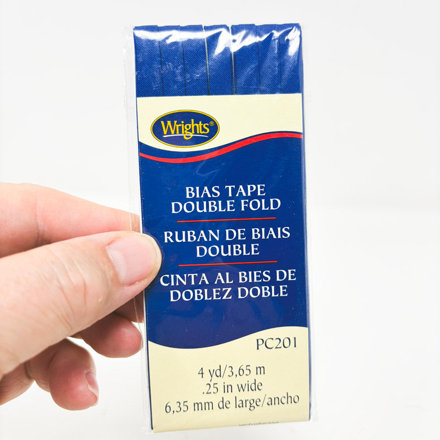 Wrights Double Fold Bias Tape - 4 yd Pack