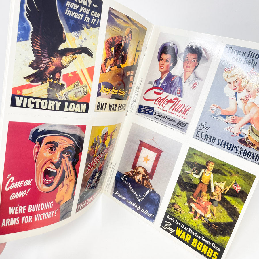 World War II Posters Postcards Book