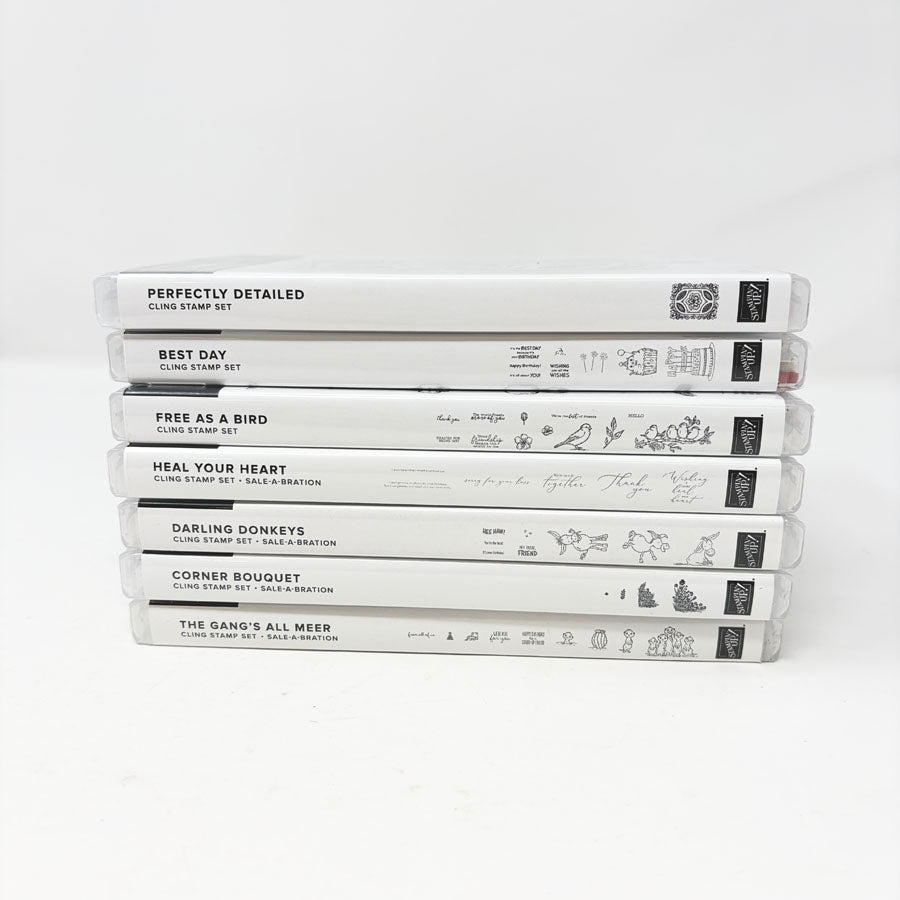 More Stampin' Up Cling Stamp Sets