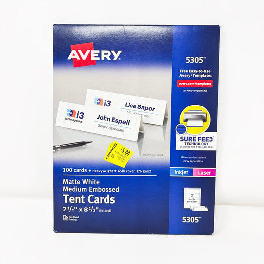 Avery Tent Cards #5305
