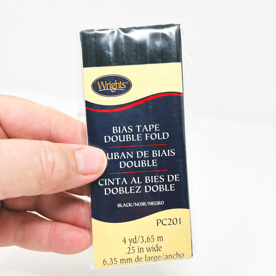 Wrights Double Fold Bias Tape - 4 yd Pack