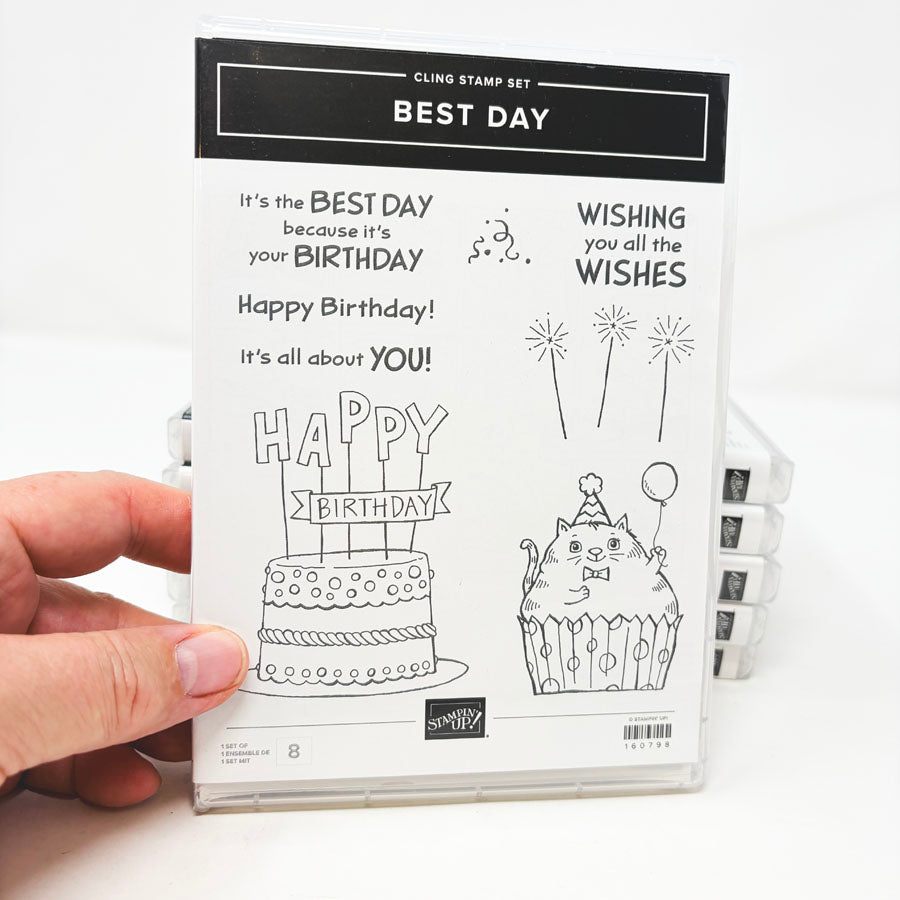 More Stampin' Up Cling Stamp Sets