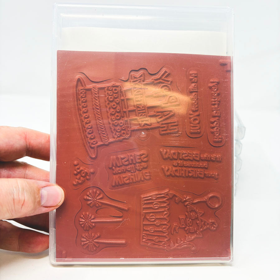 More Stampin' Up Cling Stamp Sets