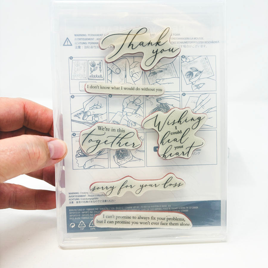 More Stampin' Up Cling Stamp Sets