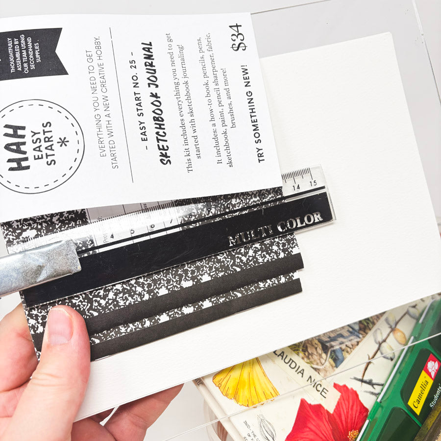Say Hello to Sketchbook Journals - HAH Easy Starts No. 25