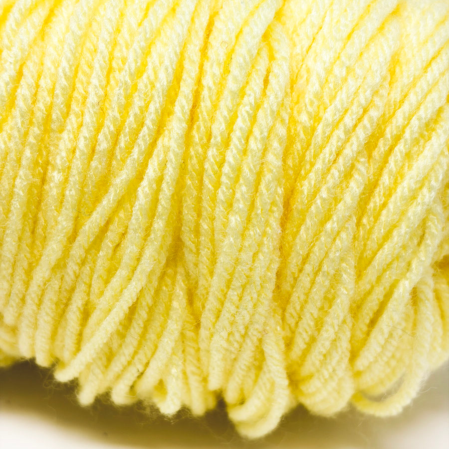Light Yellow Acrylic Yarn