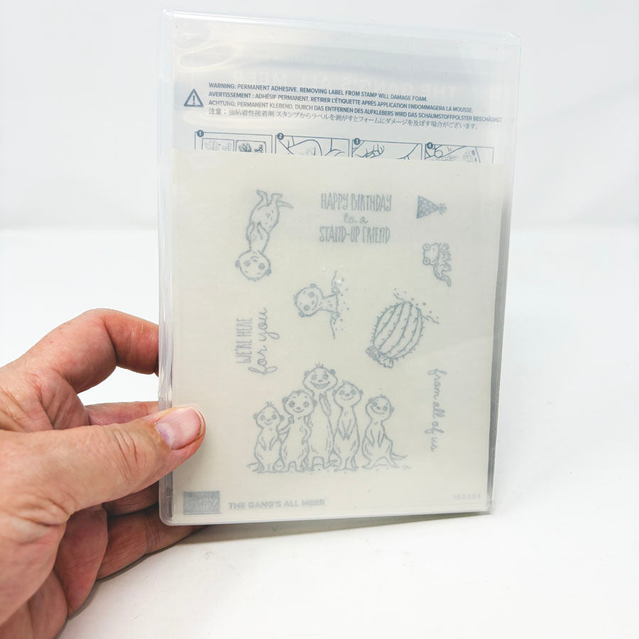 More Stampin' Up Cling Stamp Sets