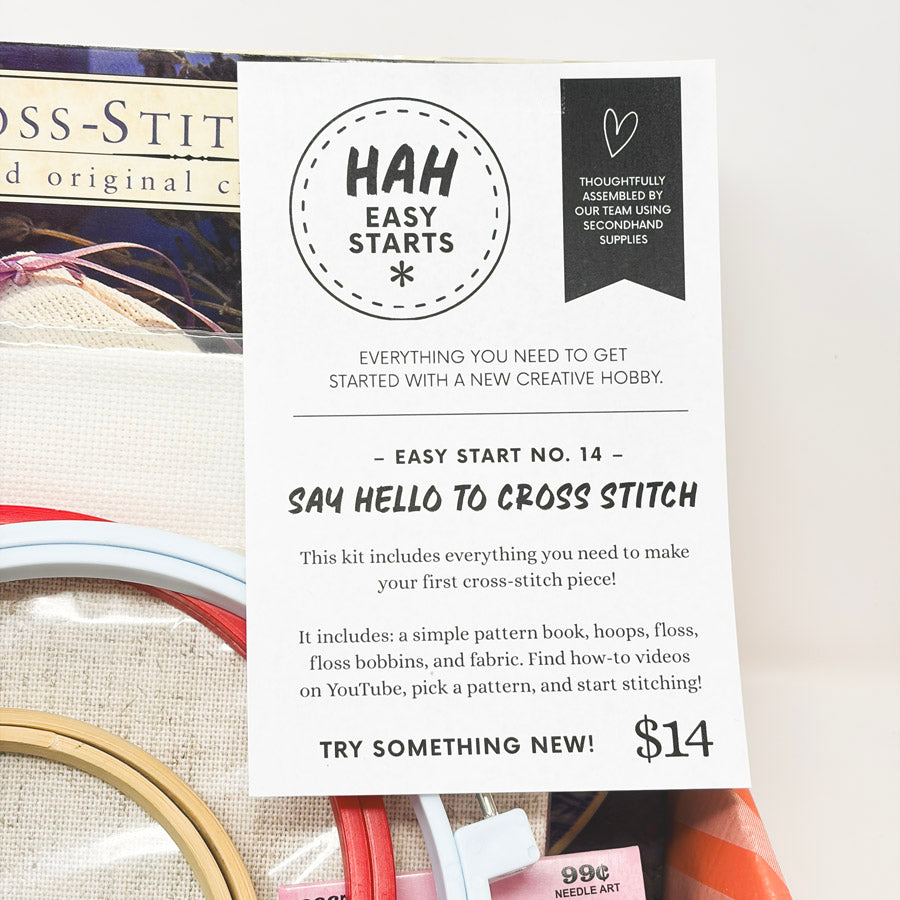 Say Hello to Cross Stitch - HAH Easy Starts No. 14