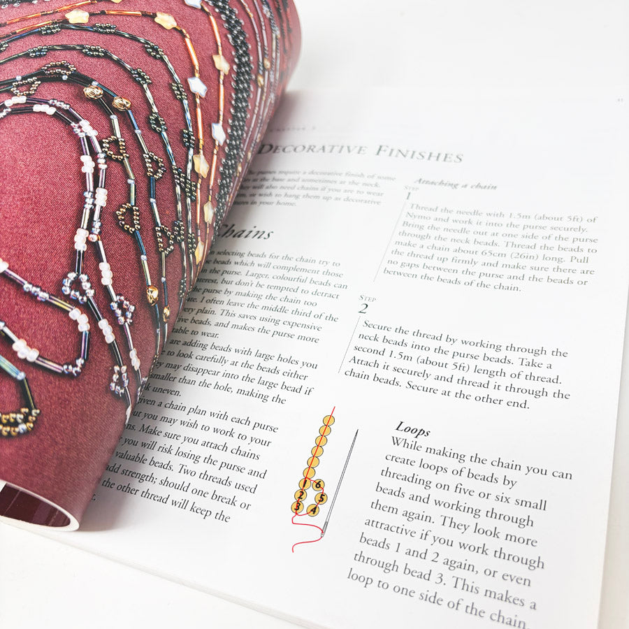 Decorative Beaded Purses by Enid Taylor