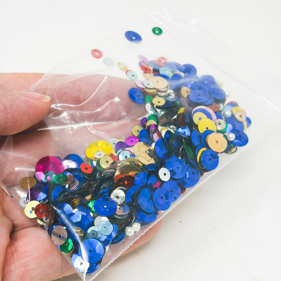 Small Bag of Asst. Sequins