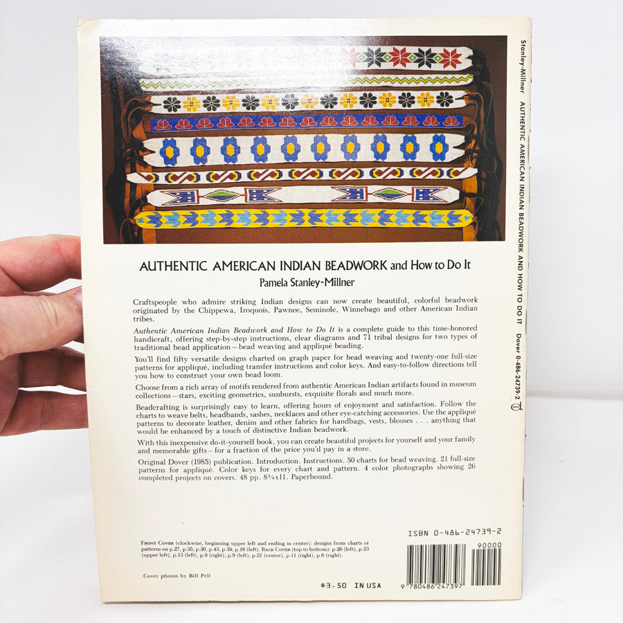 Authentic American Indian Beadwork and How to Do It by Pamela Stanley-Millner