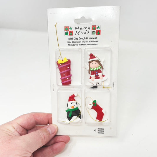 Mini Meri Clay Dough Tree Ornaments