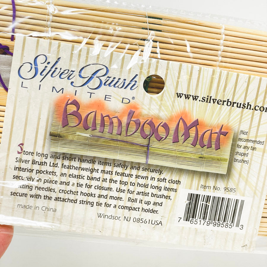 Silver Brush Limited Bamboo Mat