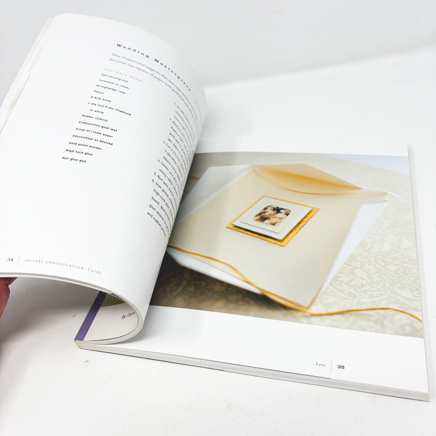 Instant Gratification Cards Book