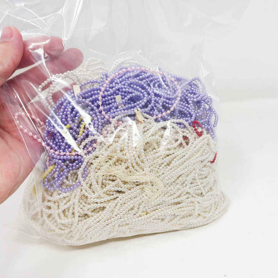 Faux Pearl Strung Bead Bundle