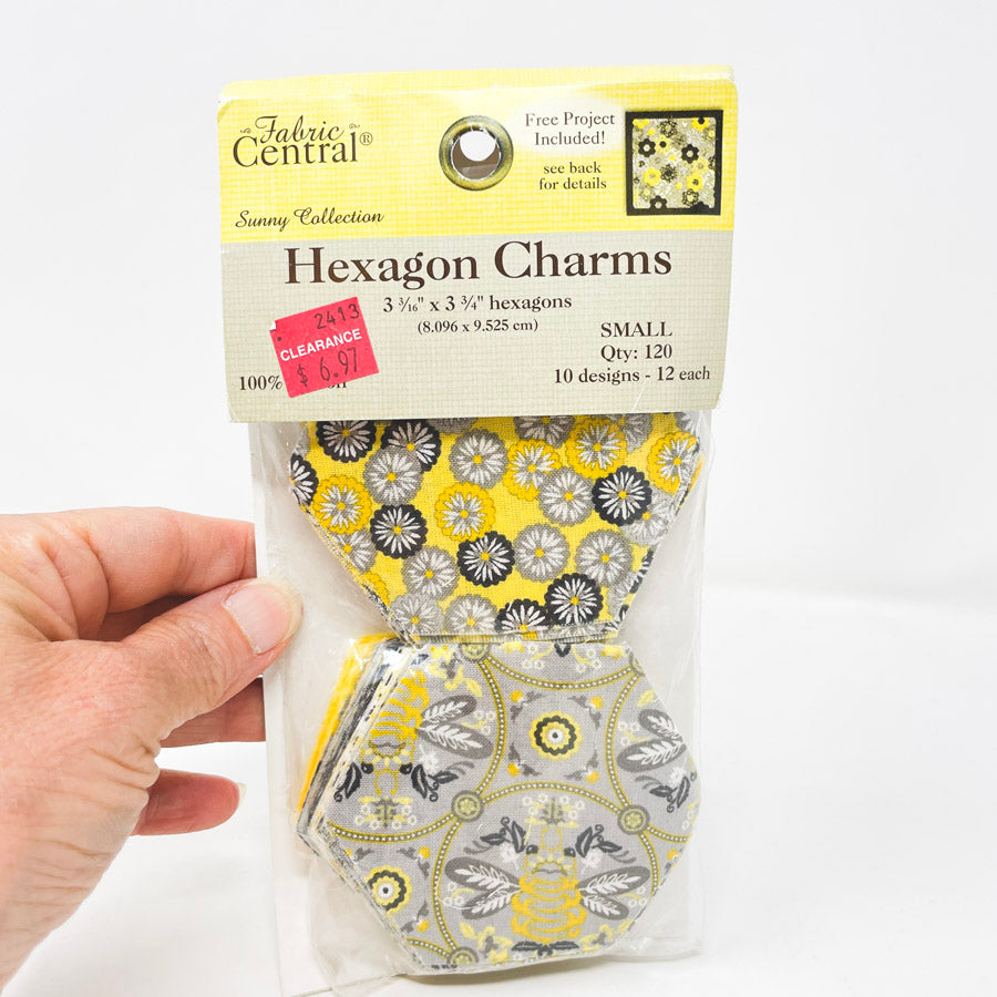 Fabric Central Pre-Cut Small Hexagon Charms