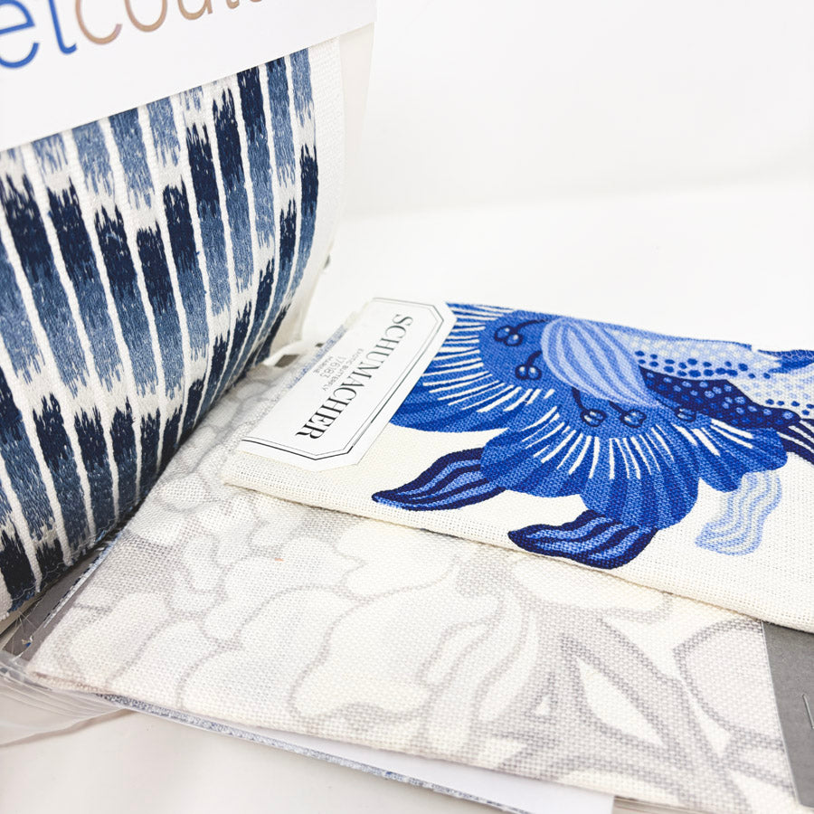 Mediterranean Blues Upholstery Sample Bundle