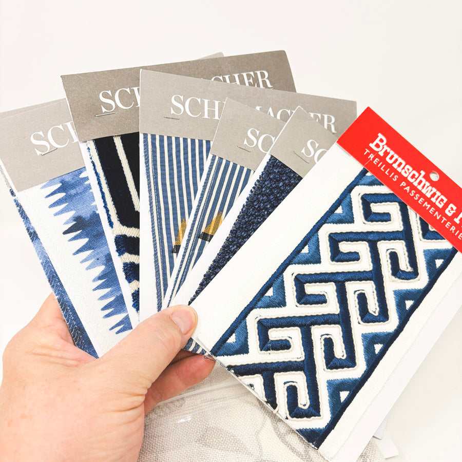 Mediterranean Blues Upholstery Sample Bundle