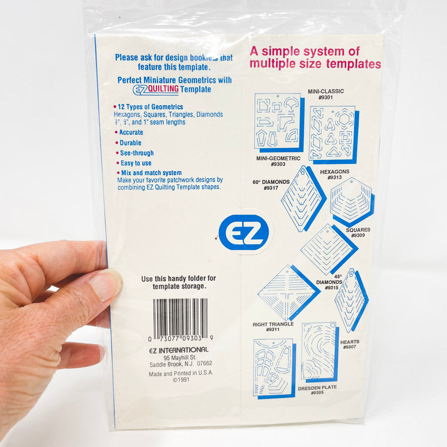 EZ Quilting Template Mini Geometrics