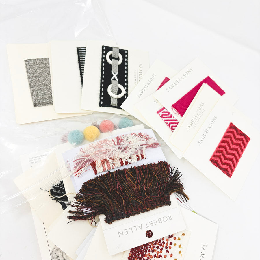Fun Fringe Upholstery Sample Bundle