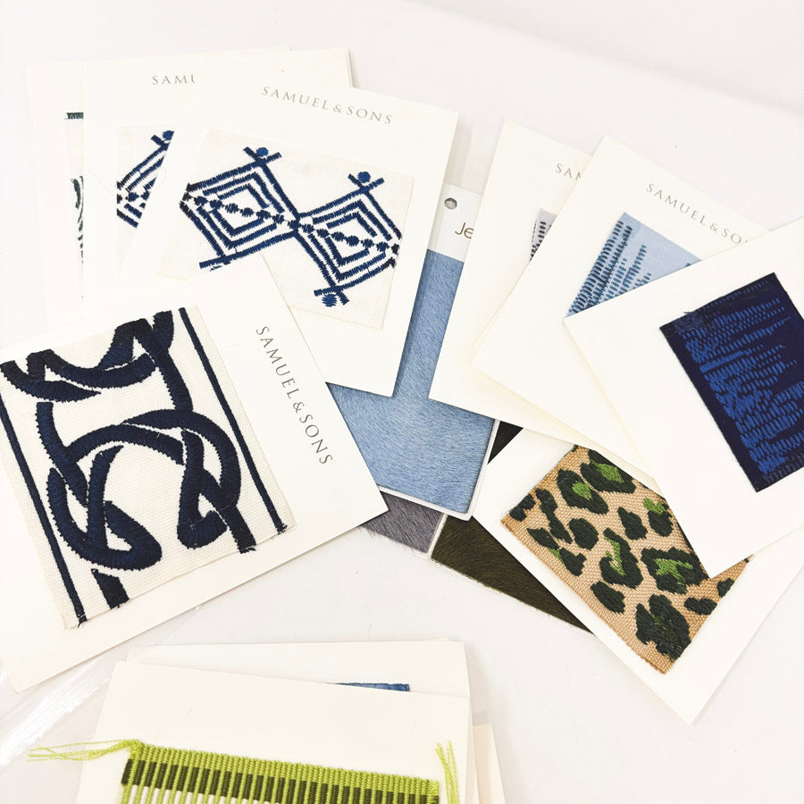 Aegean Sea Upholstery Sample Bundle