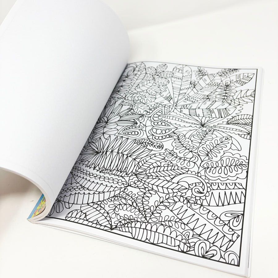 Greenery & Scenery Coloring Book by Timeless Creations