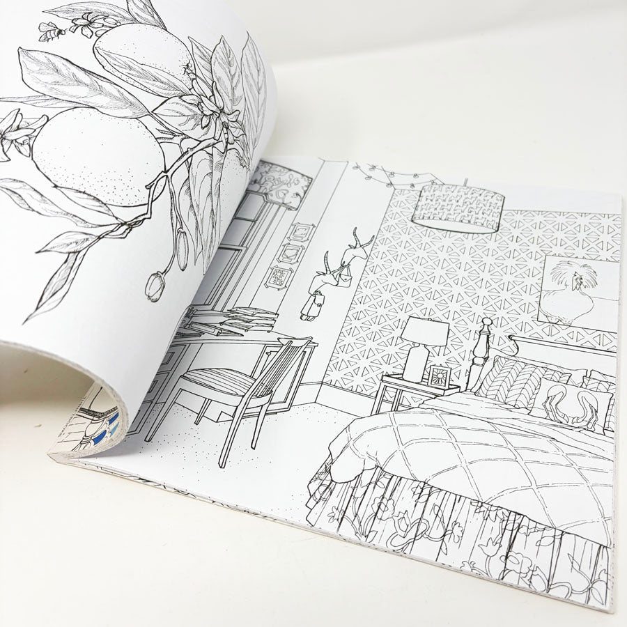 Color At Home: A Young House Love Coloring Book
