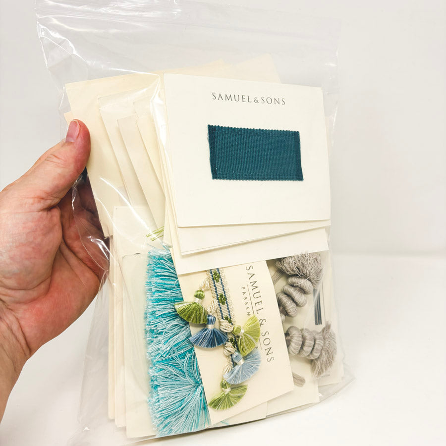 Aegean Sea Upholstery Sample Bundle