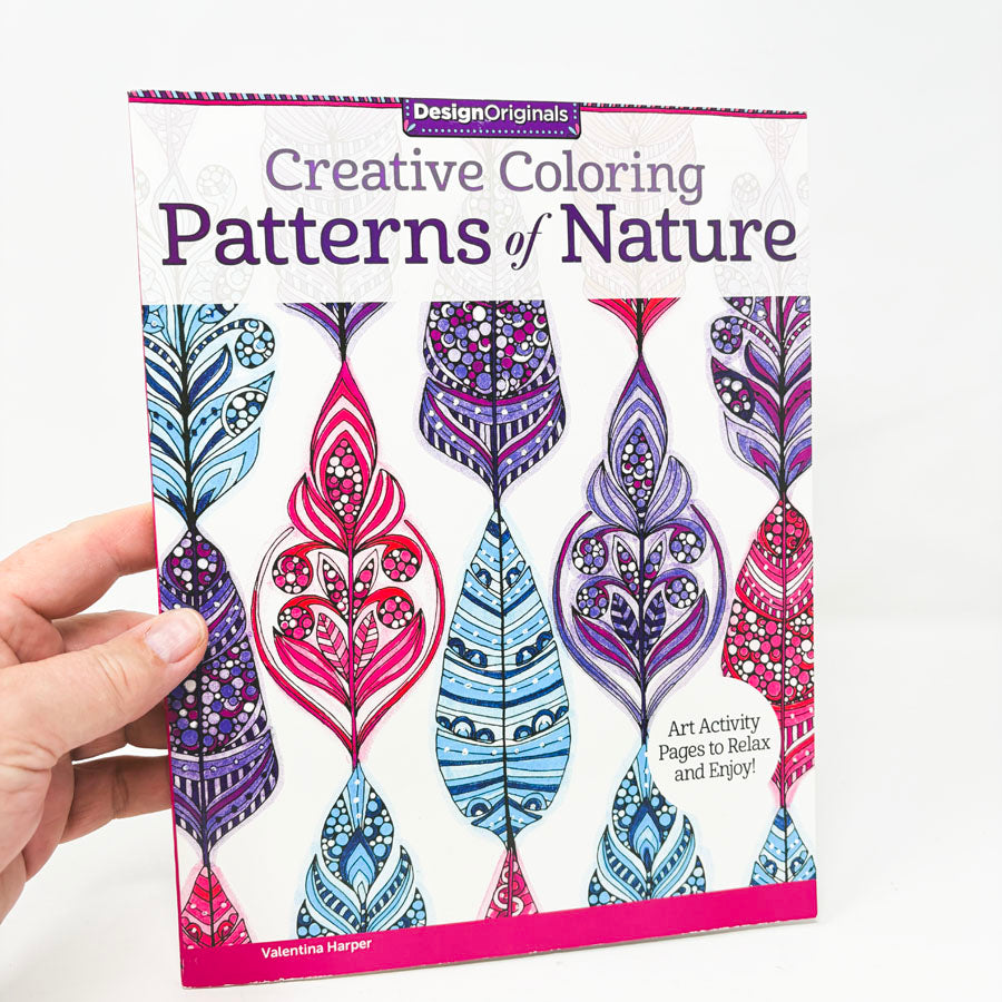Creative Coloring Patterns of Nature Coloring Book by Design Originals