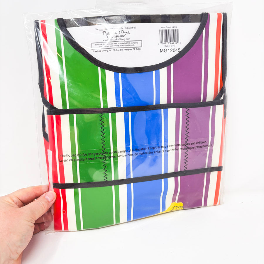 Melissa & Doug Striped Artist Smock