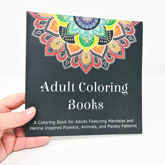 Adult Coloring Book by Zing Books