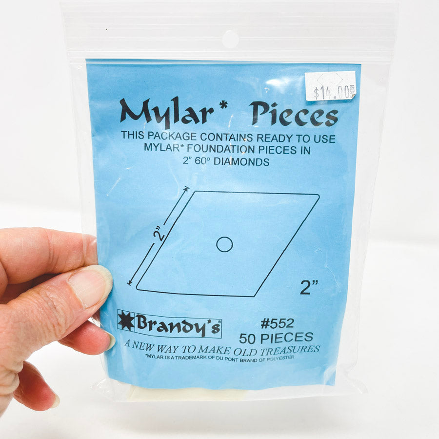 Brandy's Mylar Pieces 2" 60' Diamonds
