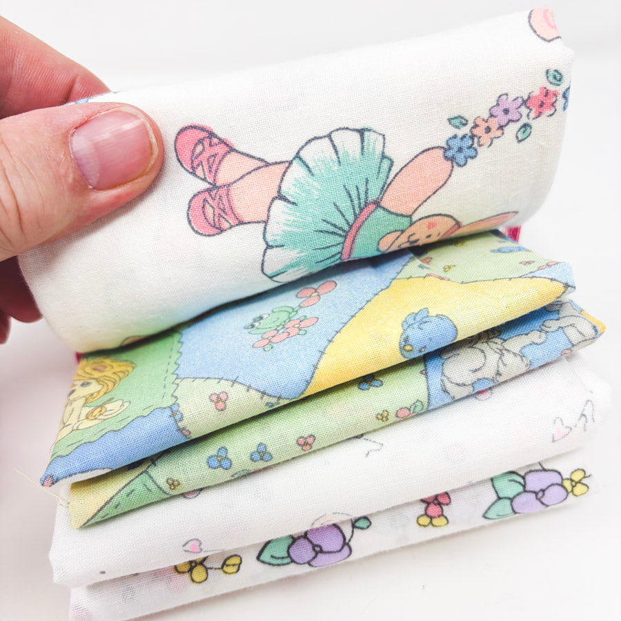 Pastel Ballerina Fabric Bundle