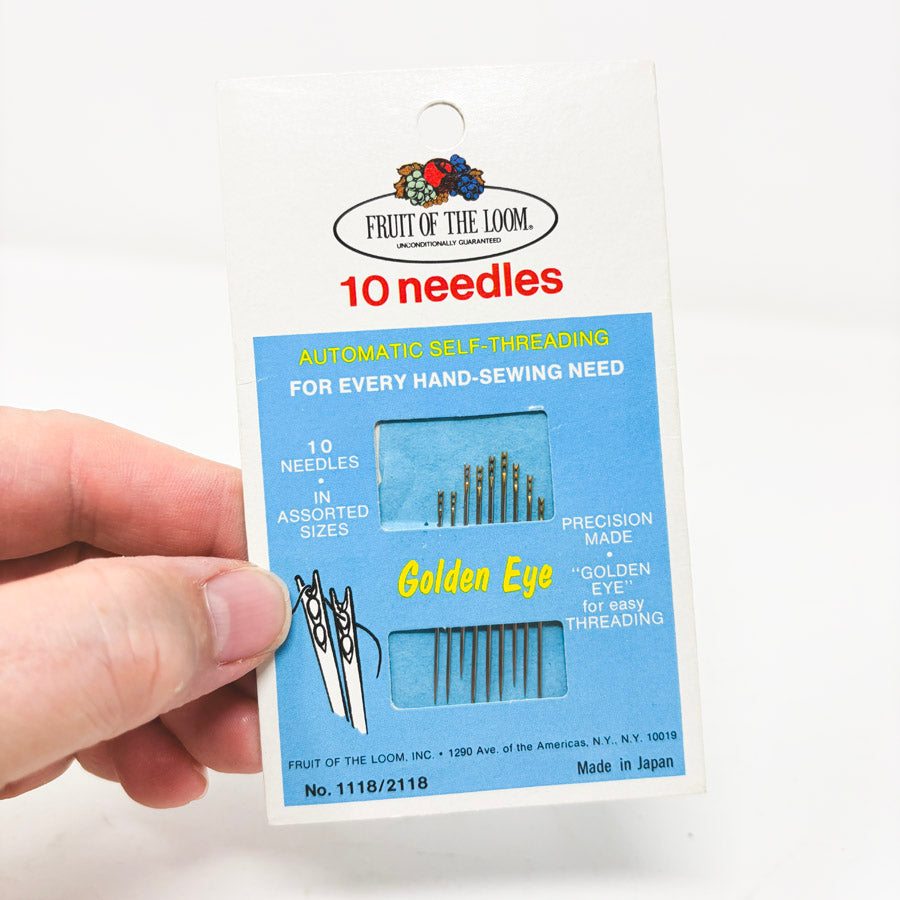 Bundled of Asst. Hand Sewing Needles - Fruit of the Loom