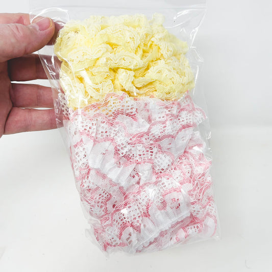 Bundle of Colored Lace