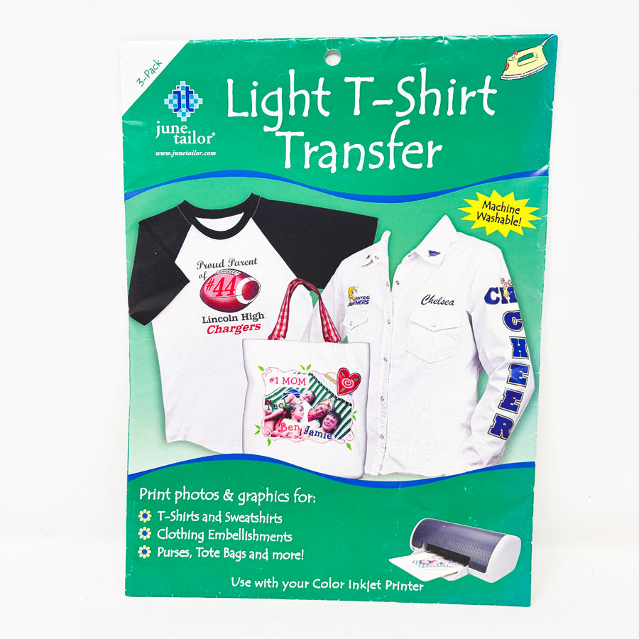 June Taylor Light T-Shirt Transfer 3-Pack (Sealed)
