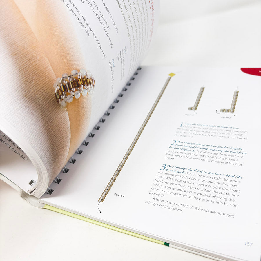 Mastering Beadwork: A Comprehensive Guide to Off-loom Techniques by Carol Huber Cypher