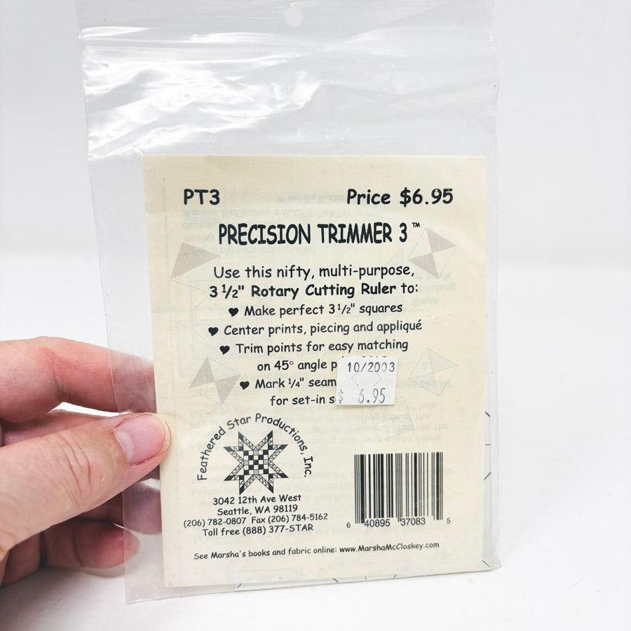 Precision Trimmer 2 Sewing Template