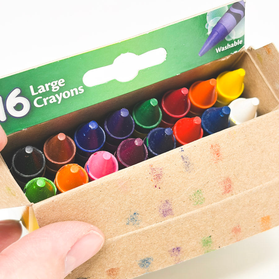 16 Crayola Large Washable Crayons
