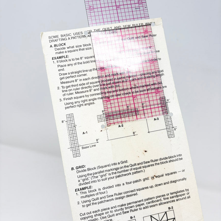 Quilt and Sew Ruler